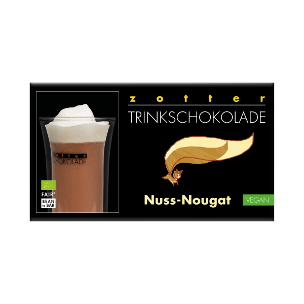 Zotter Nuss Nougat Trinkschokolade Zotter Trinkschokolade Nuss Nougat Artikelbild 1