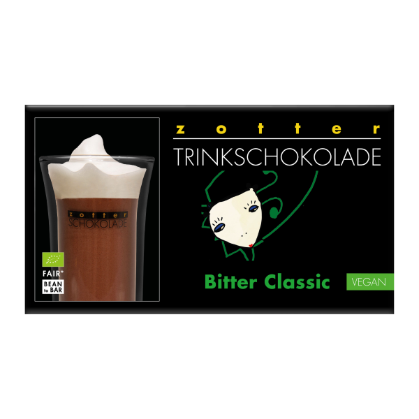 Zotter Bitter Classic Trinkschokolade Trinkschokolade Bitter Classic Artikelbild 1