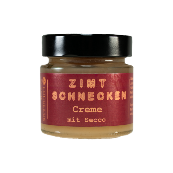 Lucullus Zimtschnecken und Secco Creme Artikelbild 1 Lucullus Zimtschnecken Secco Creme