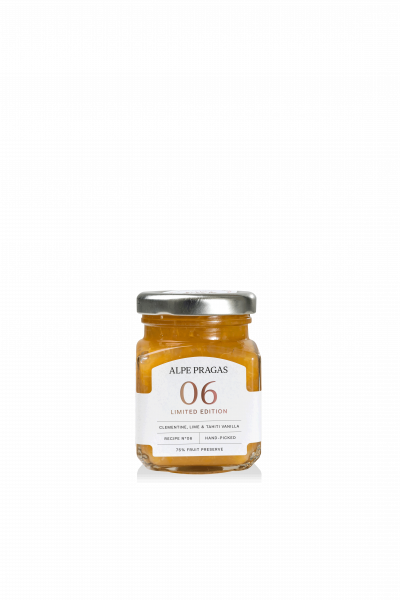 Alpe Pragas Fruchtaufstrich Clementine Limette und Vanille Fruchtaufstrich Artikelbild1