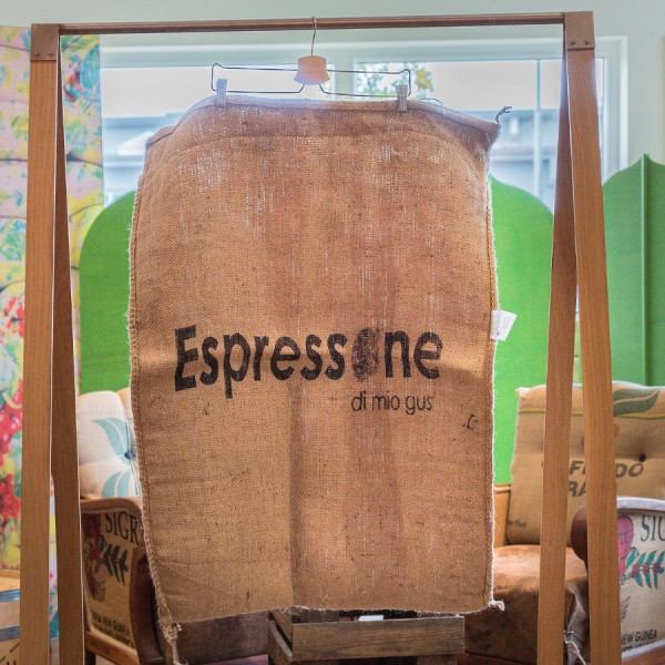 Kaffeesack mit Espressone Logo Vorderseite