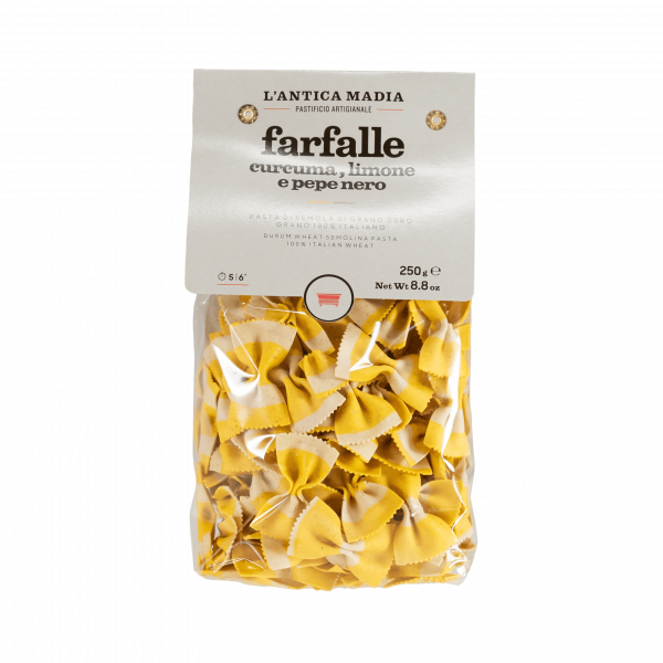 LAntica Madia Farfalle curcuma limone e pepe nero LAntica Madia Farfalle curcuma Artikelbild 1