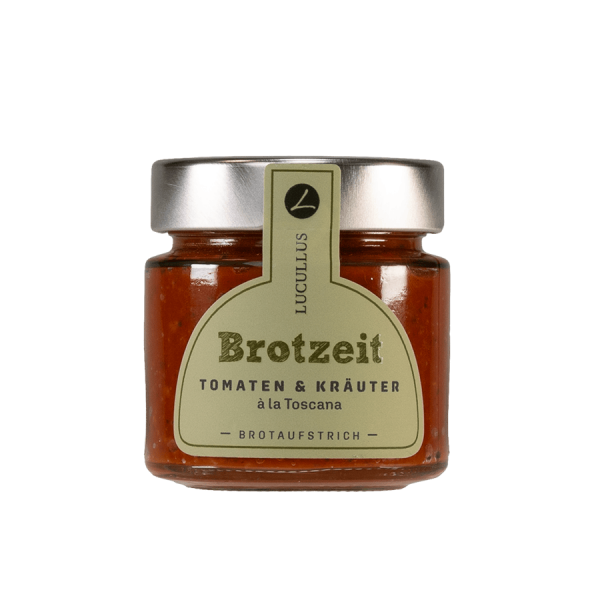 Lucullus Tomaten und Kraeuter a la Toscana Brotaufstrich Lucullus Tomaten und Kraeuter a la Toscana Artikelbild 1