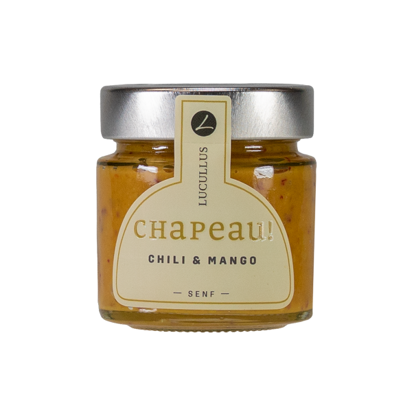 Lucullus Chapeau Senf Chili Mango Artikelbild 1 Lucullus Chili Mango Senf