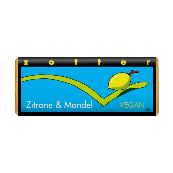 Zotter Zitrone und Mandel Zotter Schokolade Zitrone und Mandel Artikelbild 1