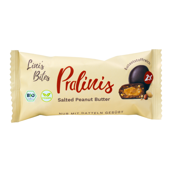 Lini s Bites Pralinis Salted Peanut Butter Linis Bites Pralinis Salted Peanut Butter Artikelbild 1