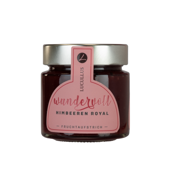 Lucullus Himbeeren Royal Lucullus Himbeere Royal Fruchtaufstrich 1