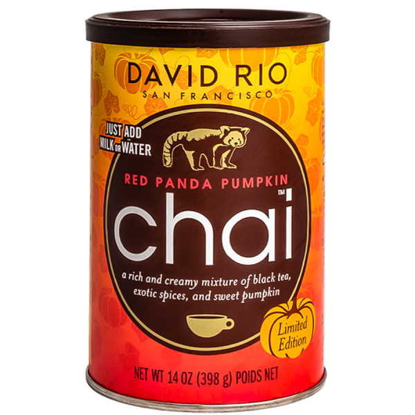 Red Panda Pumpkin Chai mit Kuerbis Note David Rio Chai Red Panda Artikelbild 1