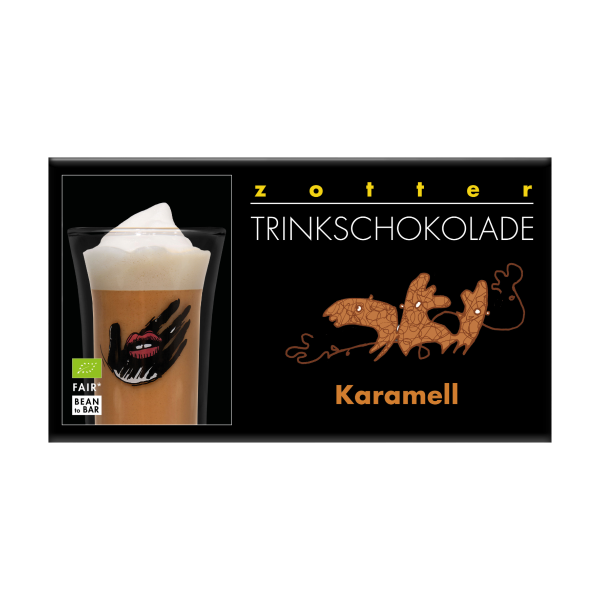 Zotter Karamell Trinkschokolade Trinkschokolade Karamell Artikelbild 1