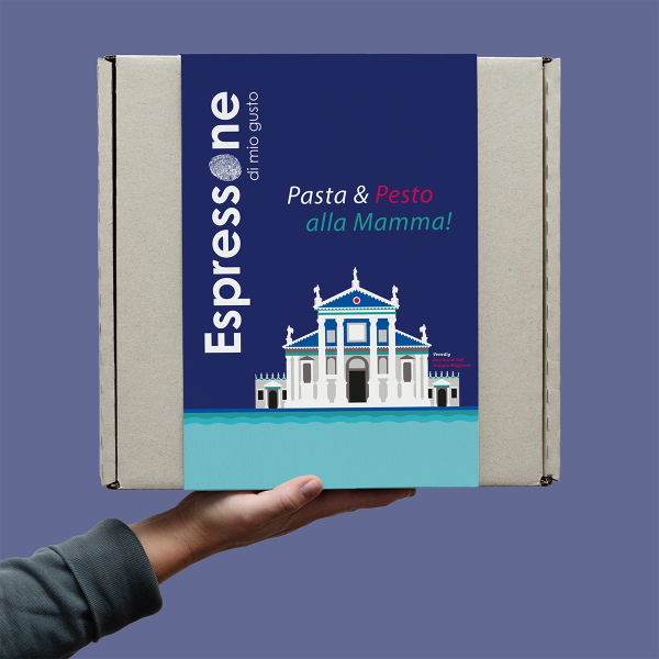 Geschenkset Pasta und Pesto alla Mamma Espressone Geschenkpaket Pasta und Pesto Artikelbild 1