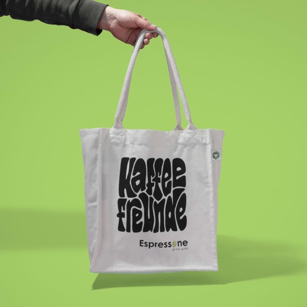 Espressone Bio Baumwolltasche Kaffeefreunde Artikelbild 1