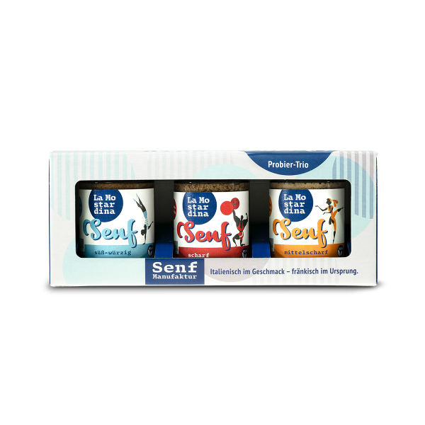 La Mostardina Senf Probier Trio La Mostardina Senf trio Artikelbild 1