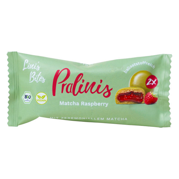 Lini s Bites Pralinis Matcha Raspberry Linis Bites Matcha Raspberry Artikelbild 1