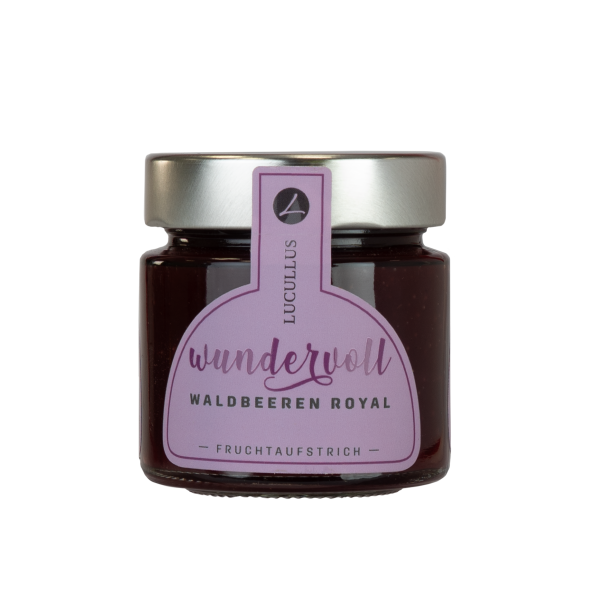 Lucullus Waldbeeren Royal Lucullus Wundervoll Waldbeeren Fruchtaufstrich Artikelbild 1