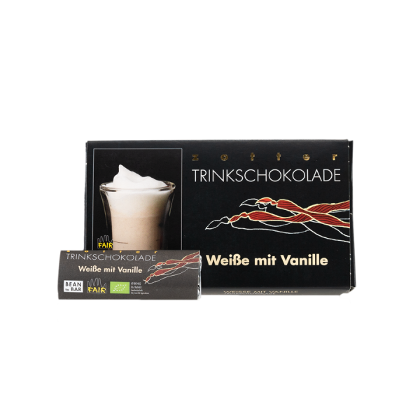 Zotter Weisse mit Vanille Trinkschokolade Trinkschokolade Weisse mit Vanille 2022