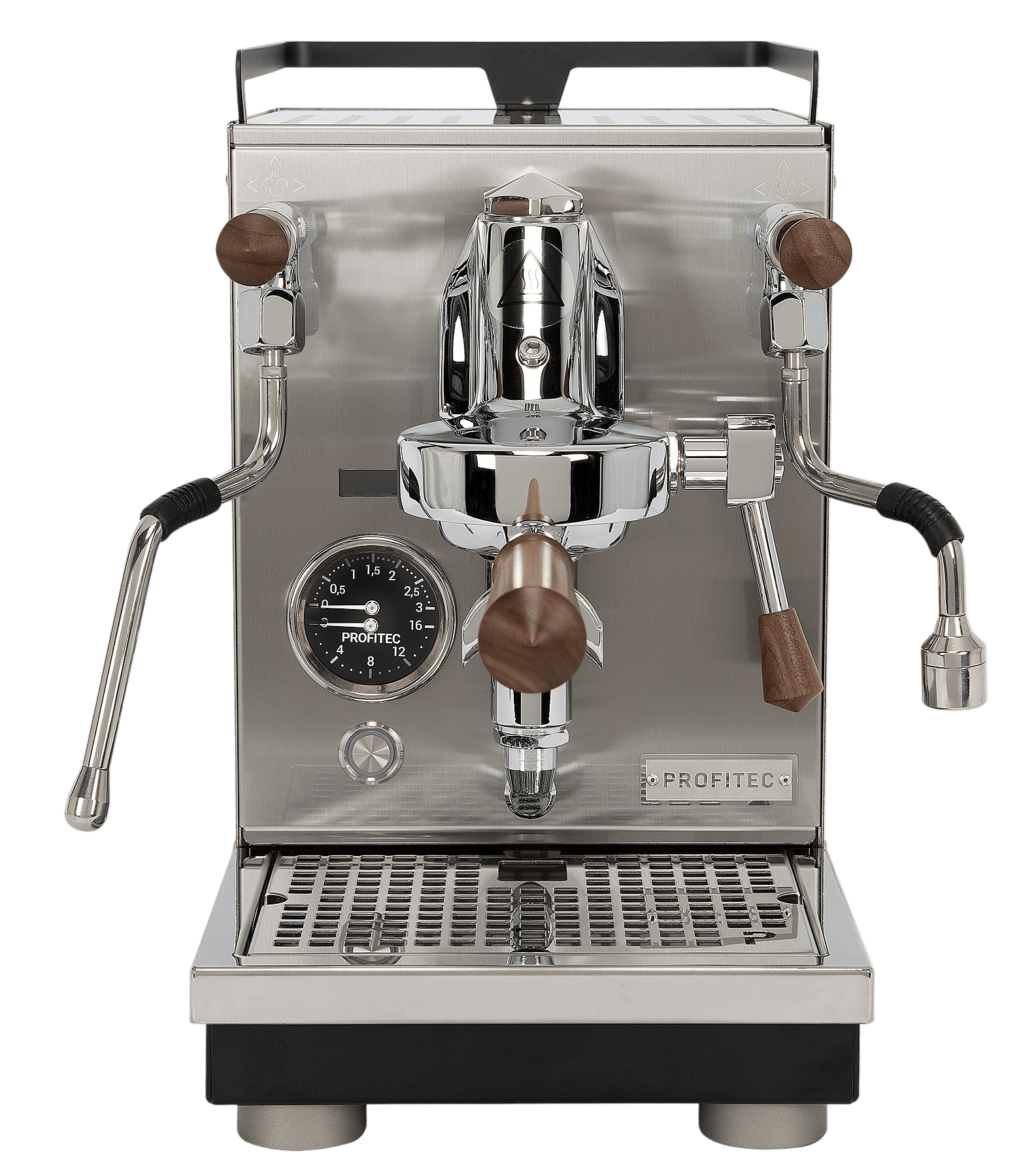 Profitec Jump Artikelbild. Die Maschine ist von vorne zu sehen. Profitec Jump Artikelbild. Die Maschine ist von vorne zu sehen.