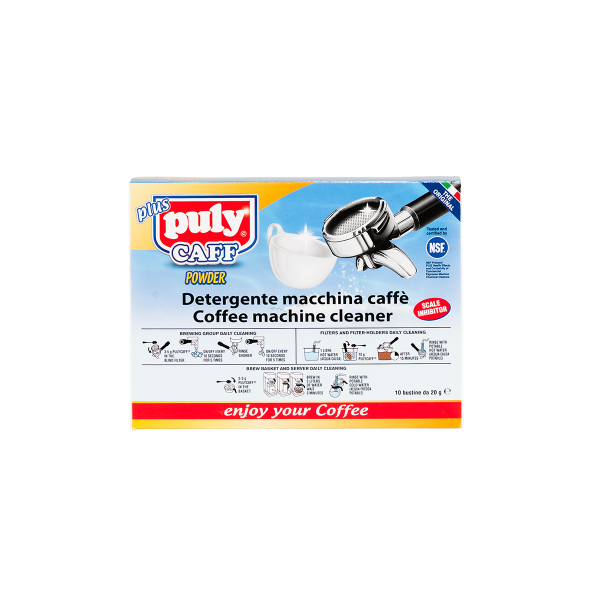 Puly Caff Plus Kaffeereiniger Packung 10 Beutel Artikelbild 1 Puly Caff Plus Kaffeereiniger