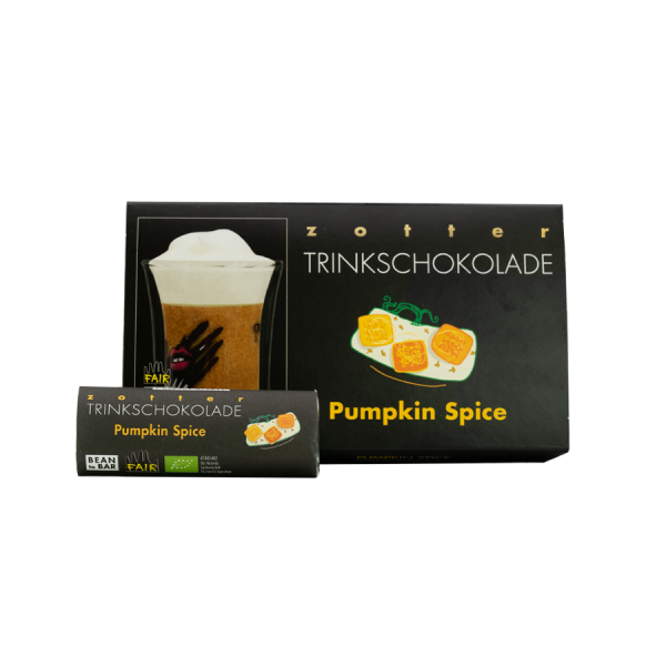 Zotter Trinkschokolade Pumpkin Spice Artikelbild 1 Zotter Trinkschokolade Pumpkin Spice