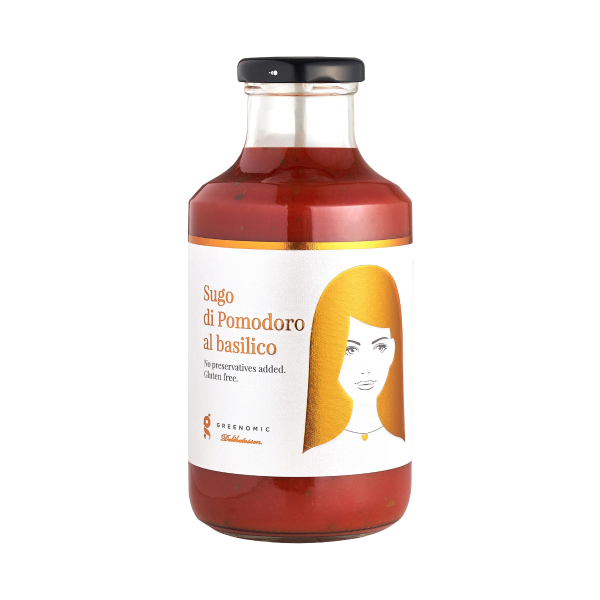 Sugo Pomodoro al basilico Greenomic Sugo Pomodoro e basilico Artikelbild 1