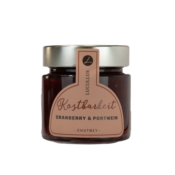 Lucullus Chutney Cranberry und Portwein Lucullus Chutney Cranberry und Portwein Artikelbild 1