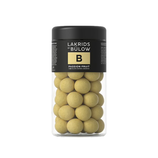 B Lakritz in Passionsfrucht Schokohuelle Artikelbild 1 Lakrids B Passionsfrucht