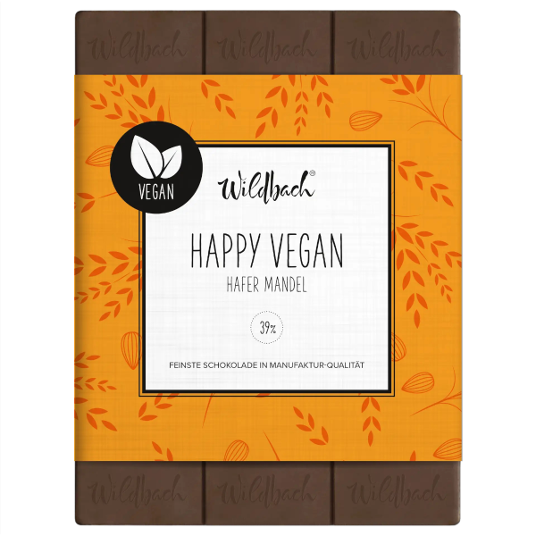 Wildbach Schokolade Happy Vegan Artikelbild 1 Wildbach Schokolade Happy Vegan