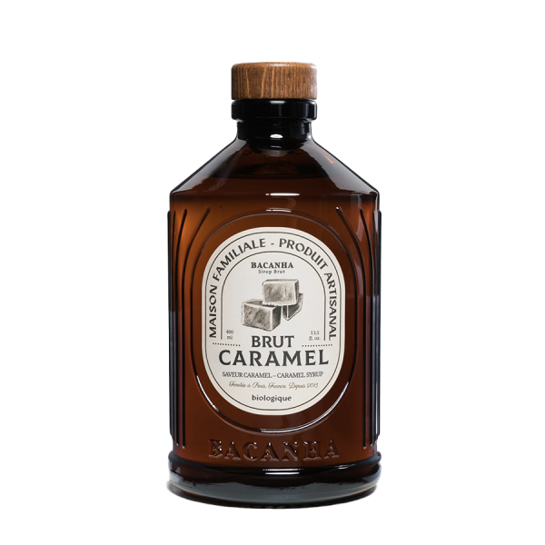 Bacanha Sirop Brut Caramel Caramel Sirup front