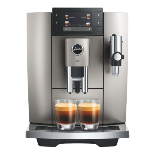 Jura E8 ED Midnight Silver Artikelbild front