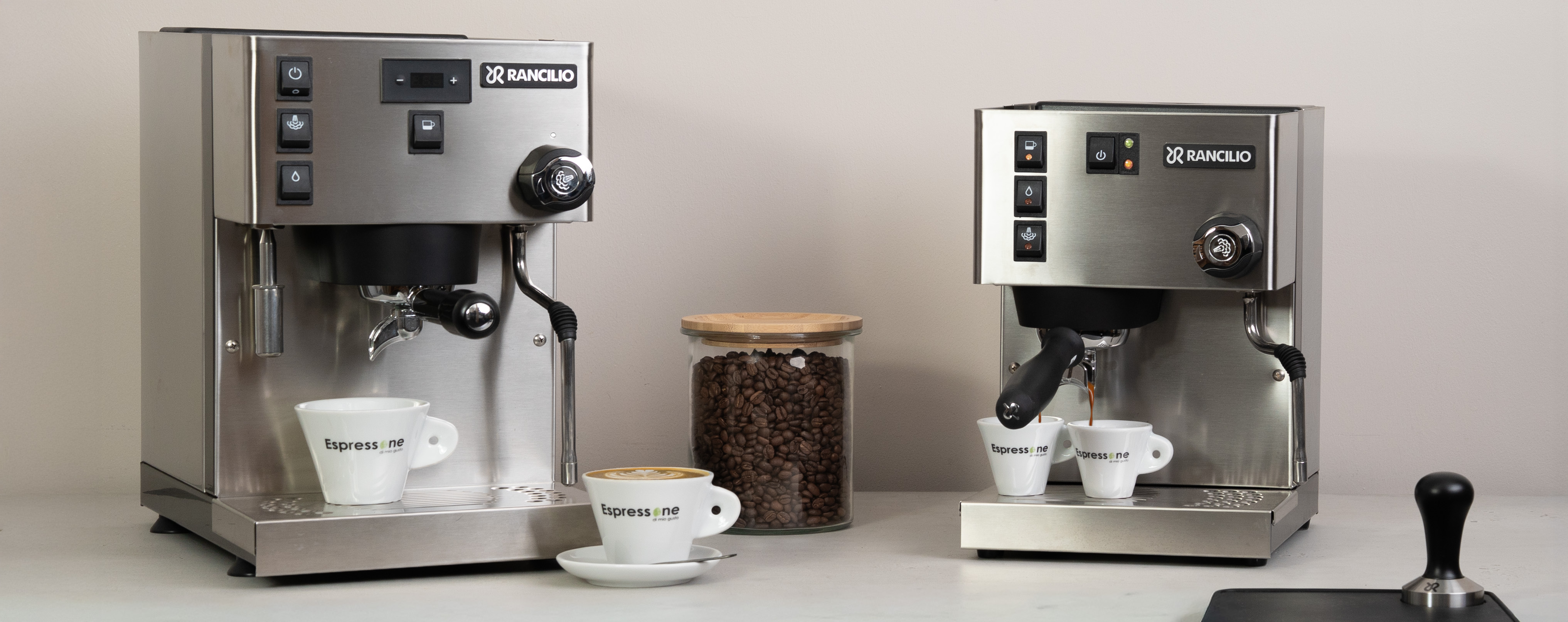 Rancilio Herobild. Zusammenstellung ausgewählter Rancilio Maschinen
