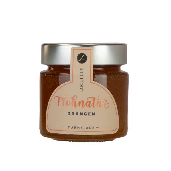 Lucullus Frohnatur Orangen Fruchtaufstrich Lucullus Frohnatur Orangen Marmelade Artikelbild 1