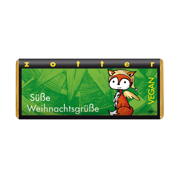 Zotter Suesse Weihnachtsgruesse Artikelbild 1 Zotter Schokolade Suesse Weihnachtsgruesse