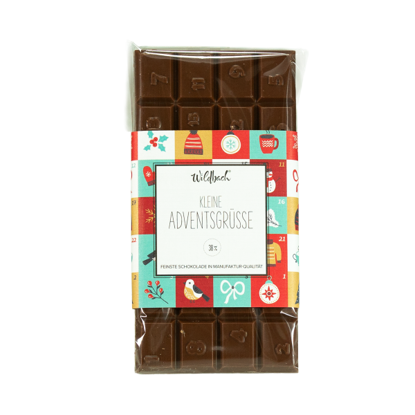 Wildbach Adventskalender Tafel Vollmilch Adventskalender Tafel Vollmilch Artikelbild 1