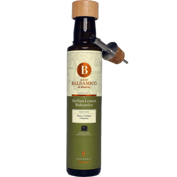 Aceto Balsamico Zitrone Artikelbild 1 Greenomic Balsamico di Modena Sicilian Lemon