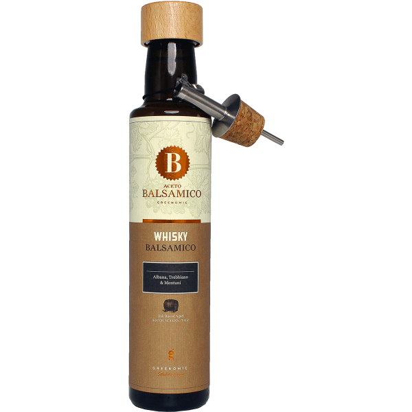 Aceto Balsamico Whisky Artikelbild 1 Greenomic Balsamico Essig mit Whisky