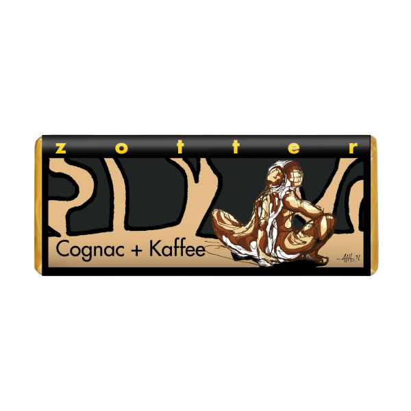 Zotter Cognac Kaffee Artikelbild 1 Zotter Schokoladentafel Cognac Kaffee
