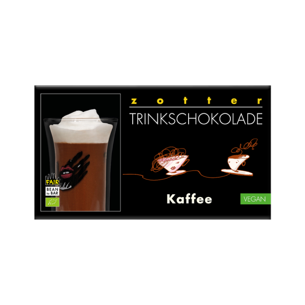 Zotter Trinkschokolade Kaffee Artikelbild 1 Zotter TS Kaffee