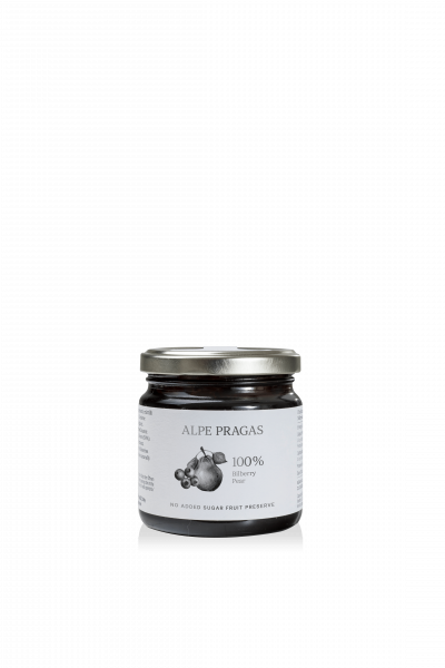 Alpe Pragas Fruchtaufstrich Billberry und Pear Artikelbild 1 Alpe Pragas Billberry und Pear