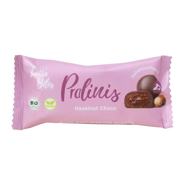 Lini s Bites Pralinis Hazelnut Choco Nougat Dattelschokolade Pralinis Artikelbild 1