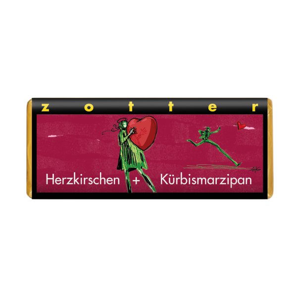 Zotter Herzkirschen Kuerbismarzipan Artikelbild 1 Zotter Schokolade Herzkirschen Kuerbismarzipan