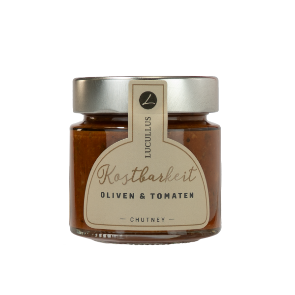 Lucullus Kostbarkeit Oliven und Tomaten Chutney Lucullus Oliven und Tomaten Chutney Artikelbild 1