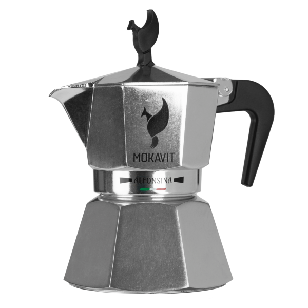 Mokavit Espressokocher chrom Artikelbild front